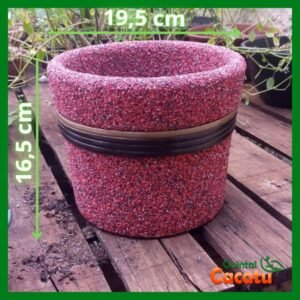 Vaso Cachepô 20 jateado